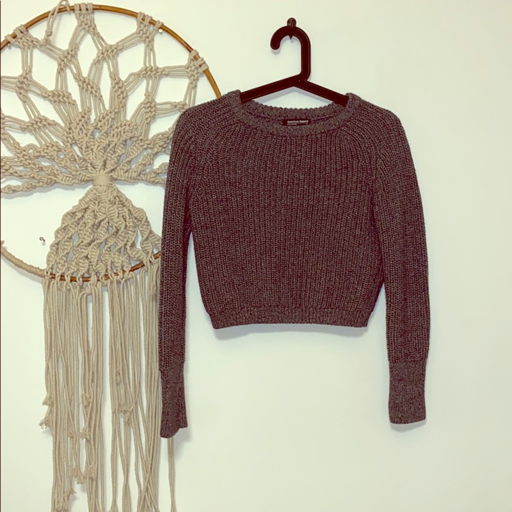 American Apparel Cropped Sweater